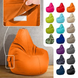 Cozy Sitzsack 80x70x90 cm - Orange