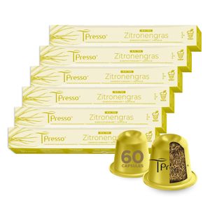 ZITRONENGRAS BIO 60 Teekapseln Tpresso® Nespresso®*³ kompatible Kapseln