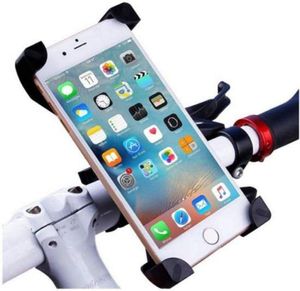 Smartphonehalter Fahrrad Telefonhalter Handyhalter Halterung Universal für Fahrrad Rennrad MTB Motorrad Kinderwagen 360Grad Dreh Verstellbar