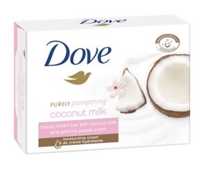 Dove, Coconut Milk, Mydło w kostce, 100g