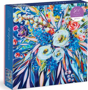 GALISON Čtvercové puzzle Umělecké květiny 500 dílků