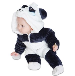 Corimori 1850 Mei der Panda Baby Neugeborenen Onesie Jumpsuit Strampler Anzug Kostüm Verkleidung (70-90 cm), Blau Weiß