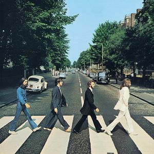 The Beatles - Rámovaný tisk na plátně, Abbey Road PM4010 (40 cm x 40 cm) (barevný)