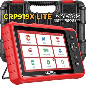 LAUNCH CRP919X Lite OBD2-Diagnosegerät für ALLE Systeme 32+ Service-Reset Öl-Service EPB DPF Regeneration LWS Kalibrierung BMS IMMO