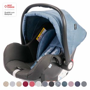Daliya® Bebesafe Babyschale Gruppe 0+ Autoschale Babyautositz Autositz ( Blau )