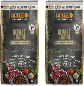 Belcando Adult GF Horse, 2x 12.5 kg - Getreidefreies Trockenfutter für Hunde Belcando Adult GF Horse, 2x 12.5 kg - Getreidefreies Trockenfutter für Hunde