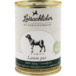 Loisachtaler│ Lamm pur - 6 x 400g │ Nassfutter