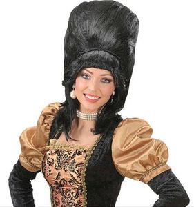 schwarze Baronin Perücke
