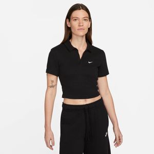 Nike Sportswear Essentail Crop Poloshirt, Größe:XS