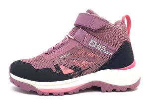 Jack Wolfskin Villi Hikers Tex. Mid K Mädchen Schnürstiefel in Rosa, Größe 33 Jack Wolfskin Villi Hikers Tex. Mid K Mädchen Schnürstiefel in Rosa, Größe 33