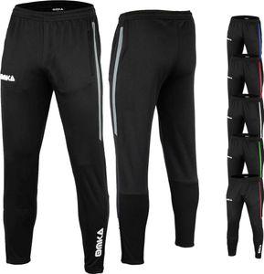 OMKA Optima Herren Trainingshose Sporthose Jogginghose Freizeithose, Größe:M, Farbe:Grün