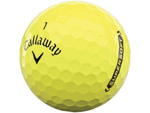 Callaway Supersoft Golfball (1 Dutzend) 12 Stück Einheitsgröße Gelb