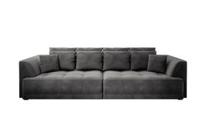 Modernes Sofa TIGA BIG SOFA für das Wohnzimmer (Dunkelgrau - Riviera 96)