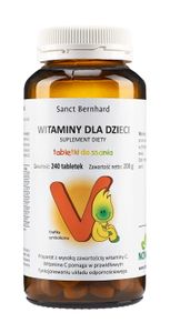Sanct Bernhard Kinder-Vitamin Tabletten - 240 Tabletten