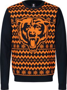 NFL Chicago Bears škaredý sveter Big Logo 2-Color Christmas Pullover Weihnachten L