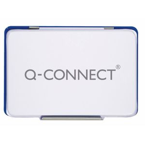 Q-Connect® KF16313 Stempelkissen 9 x 5,5cm blau