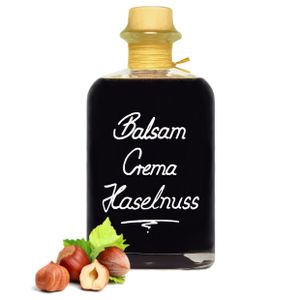 Balsamico Creme Haselnuss 0,7L 3%Säure mit original Crema di Aceto Balsamico di Modena IGP