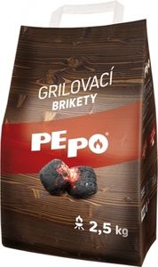 Nohel Záhradné brikety PE-PO na grilovanie 2,5kg