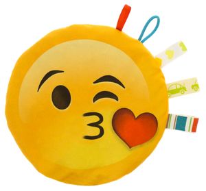 Kirschkernkissen Kinder-Wärmekissen Wärmflasche Trockenes Thermo-Kissen gefüllt mit Kirschsamen Sensorisches Spielzeug -zweiseitiges Motiv!Emoticon Kuss -Kopfbandage [088]
