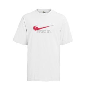 Jutsu It. Naruto Akatsuki Nike Parodie Logo Rote Wolken Anime Manga Lustiges Bio Baumwolle T-Shirt Herren