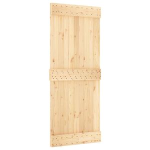 vidaXL Dvere NARVIK 85x210 cm z masívneho borovicového dreva