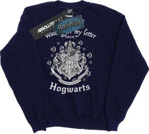 Harry Potter - "Hogwarts Waiting For My Letter" Sweatshirt für Damen BI20334 (S) (Marineblau)