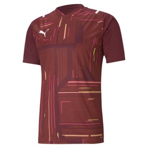 Puma teamULTIMATE dres detský tmavočervený veľkosť 176