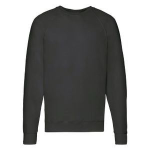 Herren Raglan Sweatshirt, 80% Baumwolle, , Jersey-Nackenband, zahlreiche Größen und Farbvarianten FRUIT OF THE LOOM