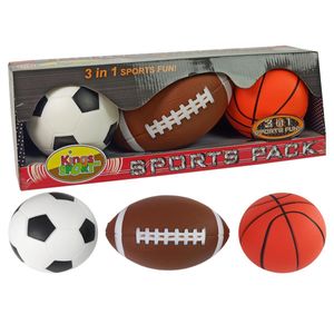 EFASO Soft Sports Ball Set 3in1 Fußball Basketball Baseball