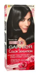 Garnier Color Sensation Krem koloryzujący do włosów 1.0 Głęboka Onyksowa Czerń