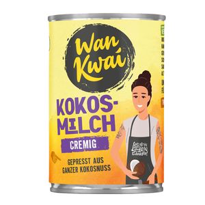 Mleczko kokosowe Wan Kwai ekstra kremowe z tłoczonego miąższu kokosa 400ml