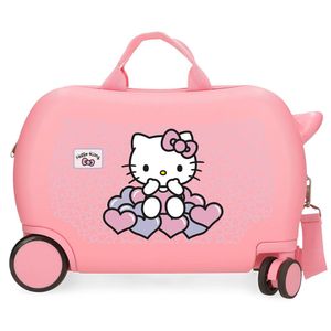 Joumma Bags Sitzkoffer Ziehkoffer Kinderkoffer Kinder Hartschalen Koffer Hello Kitty