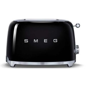 Smeg TSF01 Toaster 2 slices, black