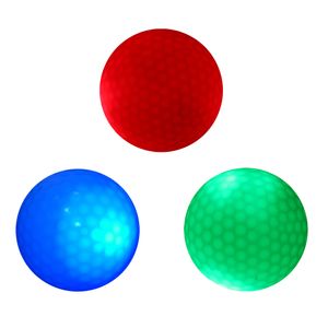 3Pcs Nacht Golfbälle LED Golfbälle Perfekt für Nacht Golf Und Praxis