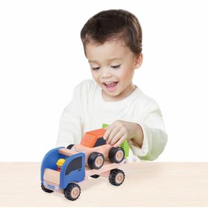 Wonderworld Mini-Transporter aus Holz