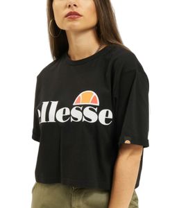 ellesse Damen Crop T-Shirt Alberta black S - 10 - 38