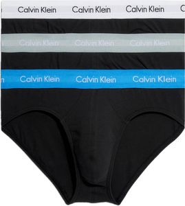 Calvin Klein Herren 3er Pack Hüftslip, Schwarz