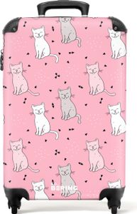 NoBoringSuitcases.com® Kufry Příruční kufr na kolečkách Malý cestovní kufr na kolečkách se 4 kolečky - Cat - Pink - Pattern - Cat - Pets - Cabin Size < 55x40x23 cm & 55x40x20 cm - Foto kufr - Příruční kufr - Palubní zavazadlaPříruční kufr 55x35x20 cm, 36L. Příruční kufr 55x35x20 cm, 36L, NoBoringSuitcases.com® Kufry Příruční kufr na kolečkách Malý cestovní kufr na kolečkách se 4 kolečky - Cat - Pink - Pattern - Cat - Pets - Cabin Size < 55x40x23 cm & 55x40x20 cm - Foto kufr - Příruční kufr - Palubní zavazadlaPříruční kufr 55x35x20 cm, 36L. Příruční kufr 55x35x20 cm, 36L,