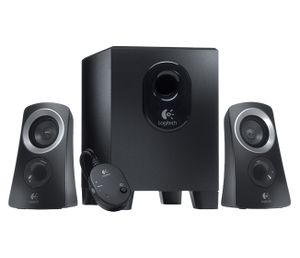 Logitech 980-000447, 2.1 Kanäle, 25 W, PC, Schwarz, 50 W, Kabelgebunden