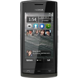 Mobiltelefon, Nokia 500, Schwarz
