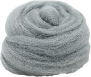 Filzwolle zum Trockenfilzen und Nassfilzen - Farbe Perle 20gr.