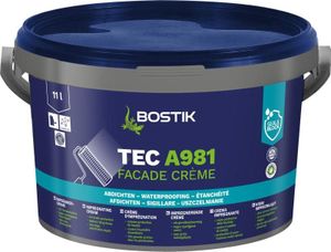 Bostik Tec A981 Facade Creme11 Liter Eimer Fassaden Imprägnierung Schutzcreme