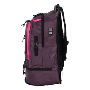Arena Schwimmrucksack Rucksack für Sport Schule Reise Outdoor Fastpack 3.0, Farbe:Lila, Artikel:-102 plum / neon pink