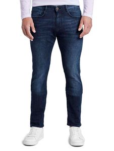 TOM TAILOR TROY Herren Stretch Jeans, Größe:W32/L32, Farbe:Mid Stone Wash Denim