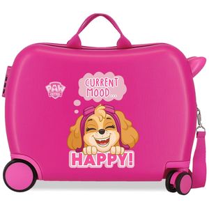Paw Patrol Skye Sitzkoffer Kinder Hartschalen Koffer Joumma Bags Sitzkoffer Ziehkoffer Kinderkoffer 34 Liter Pink
