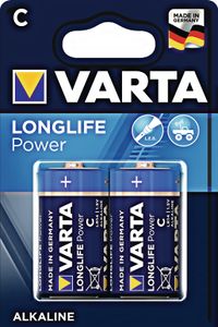 VARTA Alkaline Batterie "LONGLIFE Power" Baby (C/LR14)