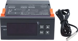 Digitální regulátor teploty, elektronický regulátor teploty, termostat pro regulaci teploty, termostat s digitálním displejem, regulátor teploty, termostat