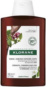 Klorane, Szampon z Chininą i Organiczną Szarotką, 200 ml
