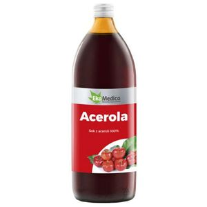 Acerola sok 100% EkaMedica, 500 ml