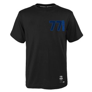 Outerstuff - NBA Dallas Mavericks Luka Doncic Lion Toss T-Shirt - Schwarz : Schwarz L Farbe: Schwarz Größe: L